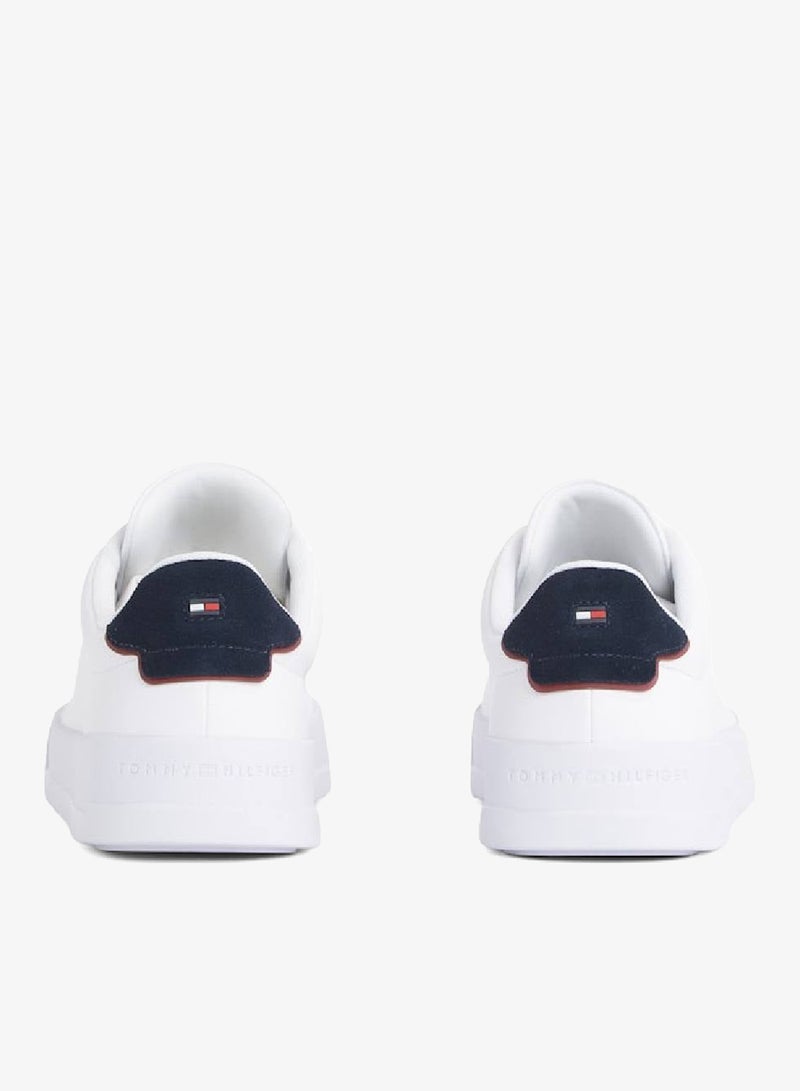 TOMMY HILFIGER Leather Sneakers - Image 3
