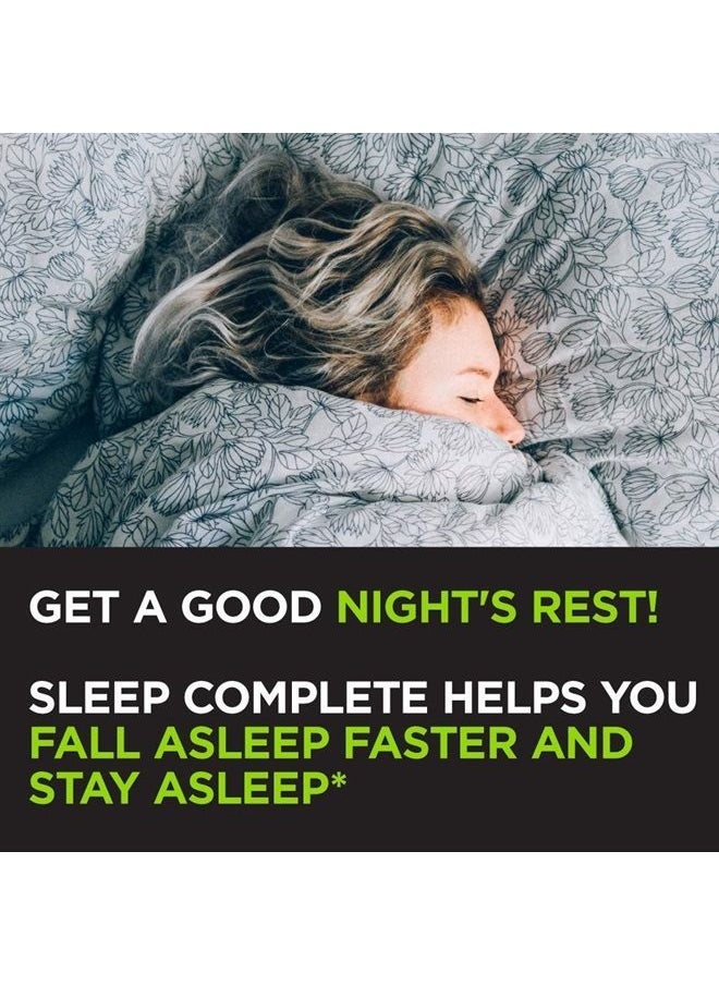 Davinci Labs Sleep Complete - Dietary Supplement to Support Healthy Sleeping Habits, Relaxation and Sleep* - with Melatonin, Lemon, Ashwagandha and L-Theanine - Gluten-Free - 60 Vegetarian Capsules  - Image 3