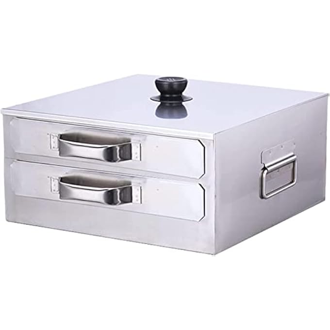 آلة طهي الأرز بالنودلز على البخار، آلة طهي الأرز بالنودلز الصينية المصنوعة من الفولاذ المقاوم للصدأ، آلة طهي الطعام بالبخار مع غطاء قابل للإزالة، للاستخدام التجاري أو المنزلي، طبقة واحدة، طبقتان، طبقتان - Image 1