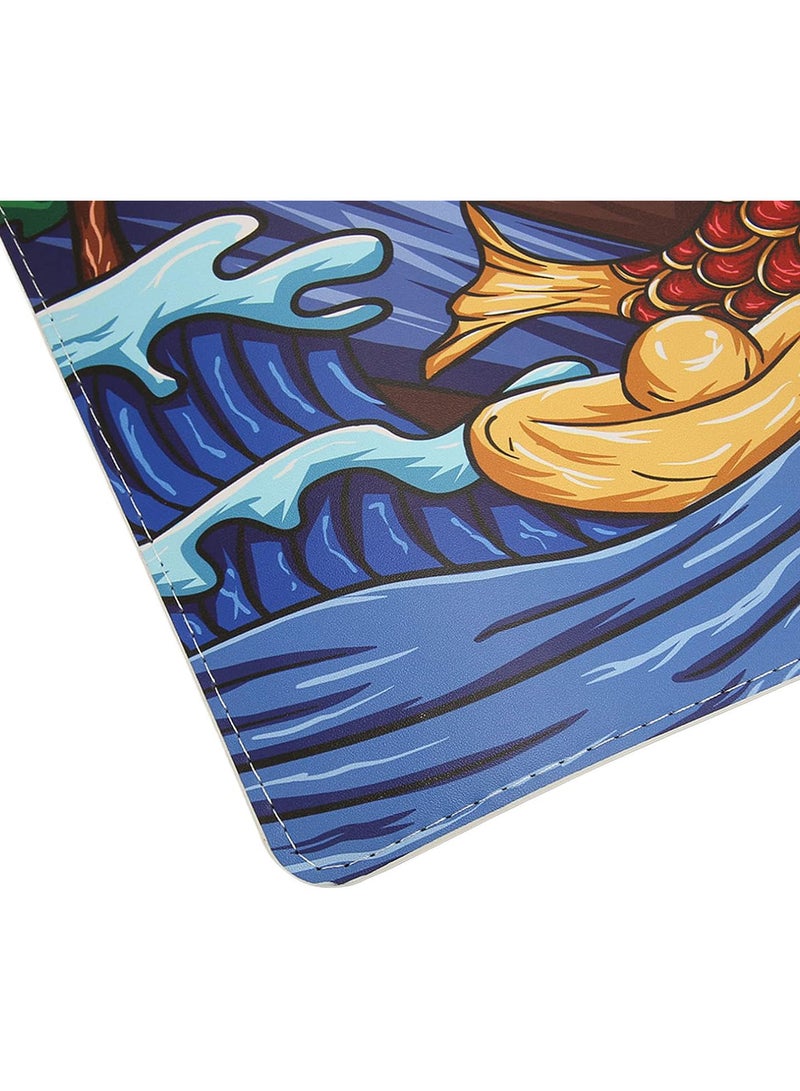 GGOOT Warm Desk Pad, Heated Mouse Pad Large, Waterproof Office Desk Electric Heating Pad, Foot Warmer Pad For Kids Teens Adult, Gaming Mouse Mat Desk Protector - Image 3