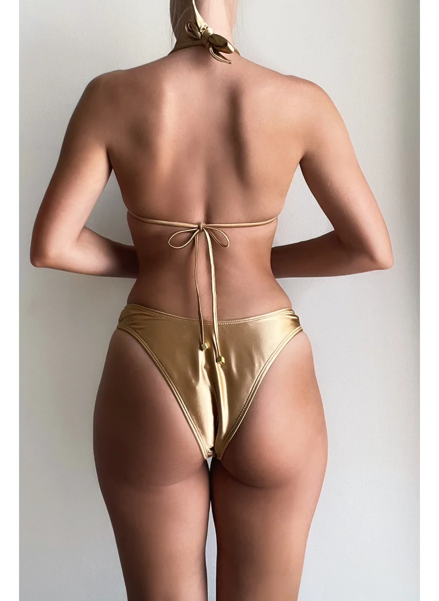 انيتاس Watch Me Bikini Gold  - Top