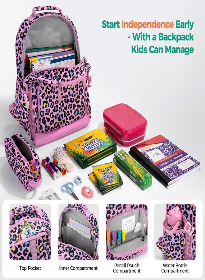 Choco Mocha 17inch Elementary School Backpack for Kids, Strawberry Red, 17 inch, Modern, Minimalist - Image 4