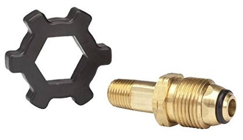 Mr Heater F273762 14 Male Pipe Thread x Full Flow Soft Nose POL FittingMulticoloredRegular