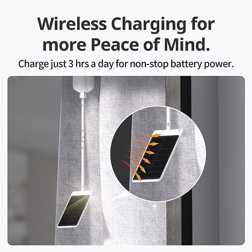 SwitchBot Solar Panel Charger for Curtain 3 - Performance Upgrade, Easy to Use, Support Low Light Charging, Smart Solar Panel for SwitchBot Curtain 3 Rod/U Rail, Non-Stop Solar Power Supply - Image 2