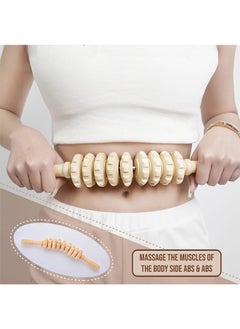 Wood Therapy Massage Tools Wood Therapy Anti Cellulite Massager for Body Shaping Wooden Manual Massage Tools Perfect for Full Body Muscle Pain Relief
