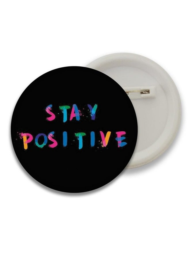 D2c D2C® Plastic Motivational Quotes Round Pin Button Badge - Perfect for Boys, Girls, Men & Women Trendy Batches for Bags, Backpacks Ideal Birthday Gift, Party Favor Size 58mm Multicolor Pack of 5 D2  - Image 4