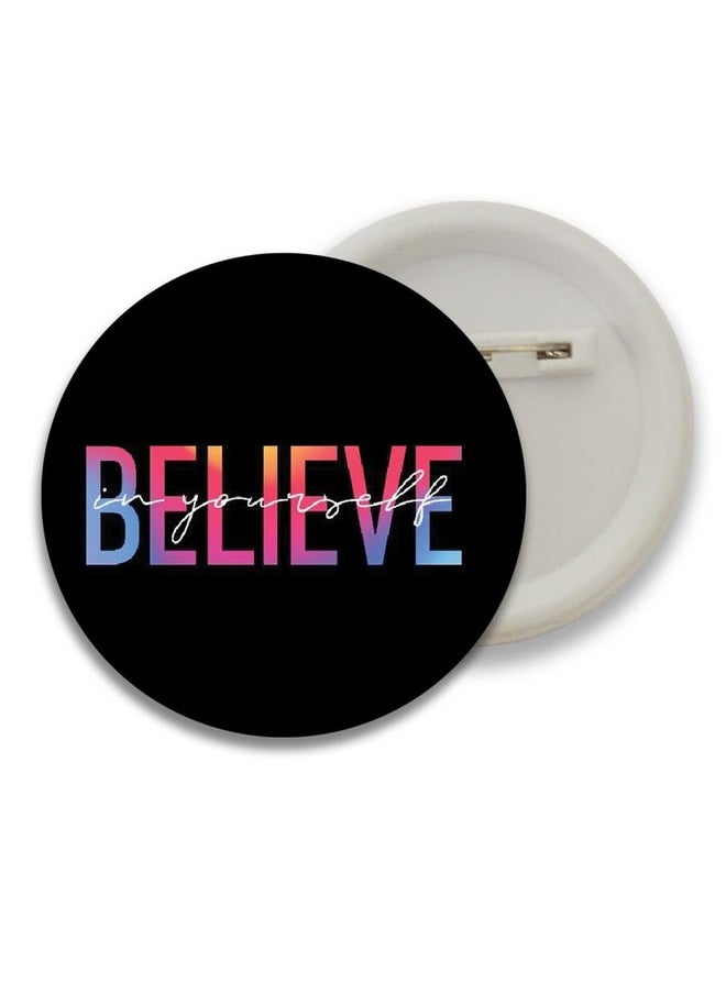 D2c D2C® Plastic Motivational Quotes Round Pin Button Badge - Perfect for Boys, Girls, Men & Women Trendy Batches for Bags, Backpacks Ideal Birthday Gift, Party Favor Size 58mm Multicolor Pack of 5 D2  - Image 3