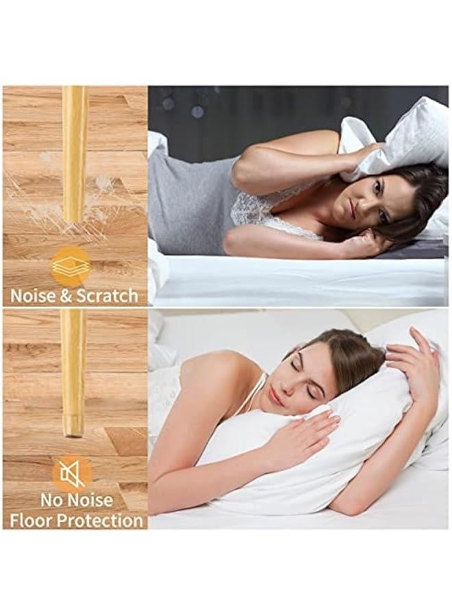 16Pcs  Silicone Chair Leg Floor Protectors, Chair Leg Protectors for Hardwood Floors, Chair Leg Protectors, Chair Leg Caps, Protection for Floor to Prevent Scratches, Noise, Fit 0.75-1.44 - Image 2