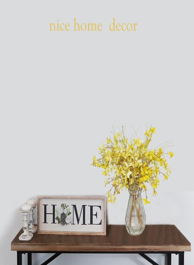 BINFEN 16" 24pcs Spring Summer Fall Artificial Silk Wild Flowers Blooming Bouquets for Crafts or Vase - Rustic Farmhouse Wedding and Home Flowers Decor (Yellow) - Image 5