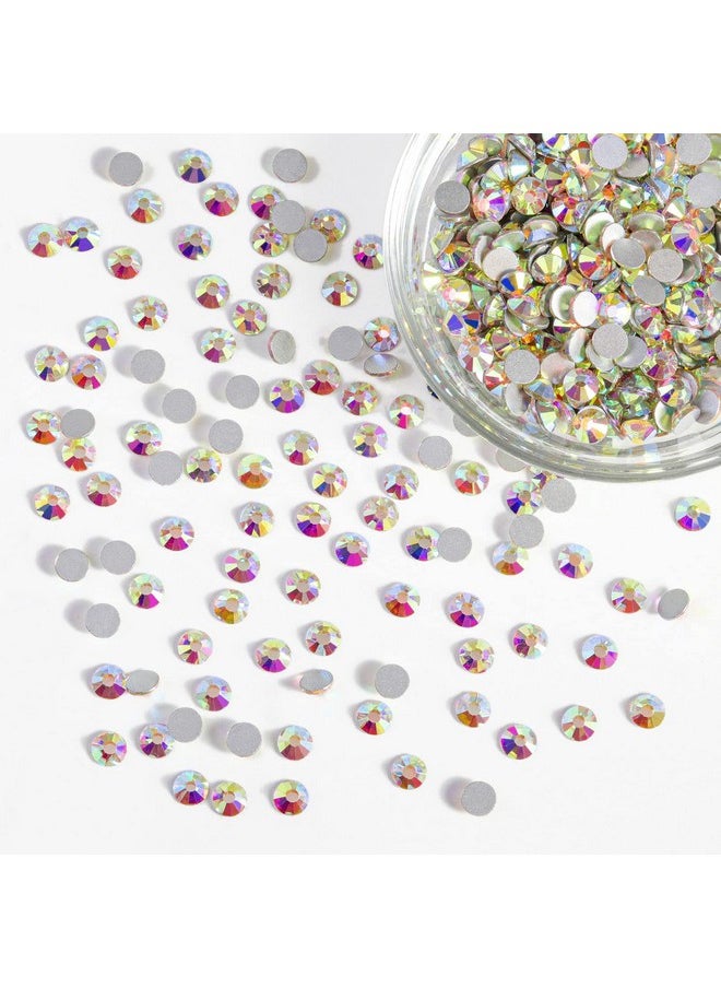 BEADSLAND Flatback Rhinestones Bulk14400Pcs Ab Crystal Rhinestones For Nails Crafts Clothes Diy Decoration Crystal Ab Ss10 2.72.9Mm  - Image 4