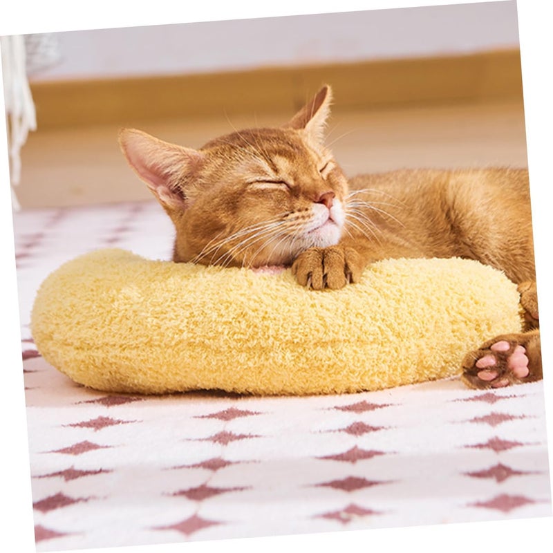 Cat Pillow Neck Protection Little Pillow for Cats u Shaped Washable Pet Sleeping - Image 4
