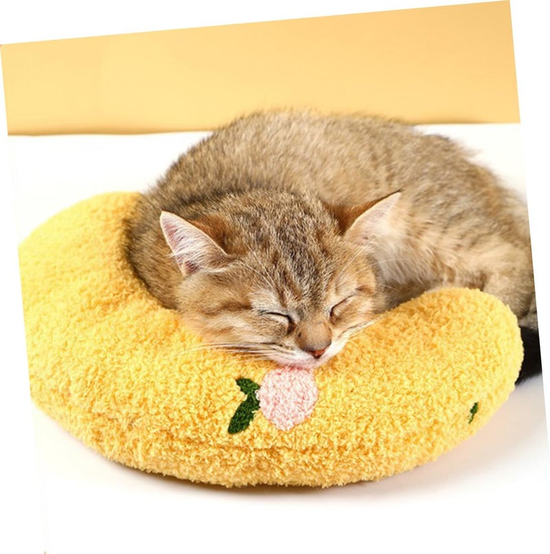 Cat Pillow Neck Protection Little Pillow for Cats u Shaped Washable Pet Sleeping - Image 2