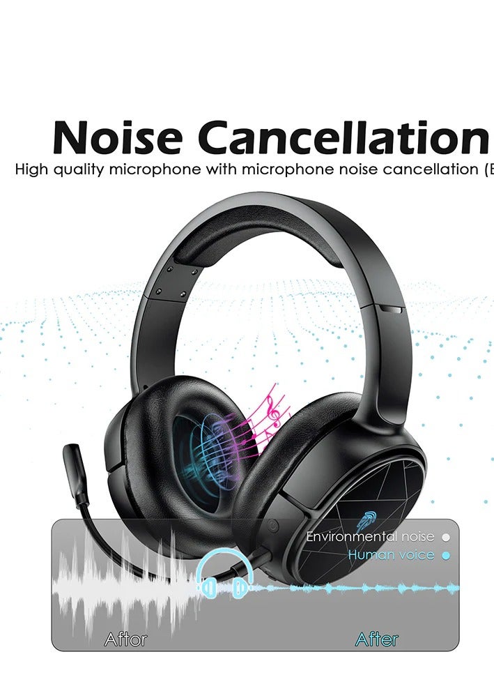 V10W Wireless RGB Gaming Headset for PC - Image 5