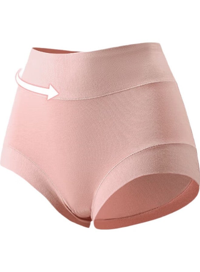 GRACEWELL High-Waisted Tummy Control Seamless Women'S Panties With 7A Cotton Crotch, Non-Squeeze Buttocks Cotton Triangle Underwear - Image 3