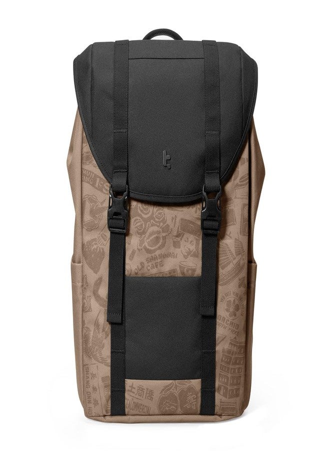 Tomtoc OCHM-TA1 22L Laptop Backpack Brown 15.6 Inch/22L - Image 1