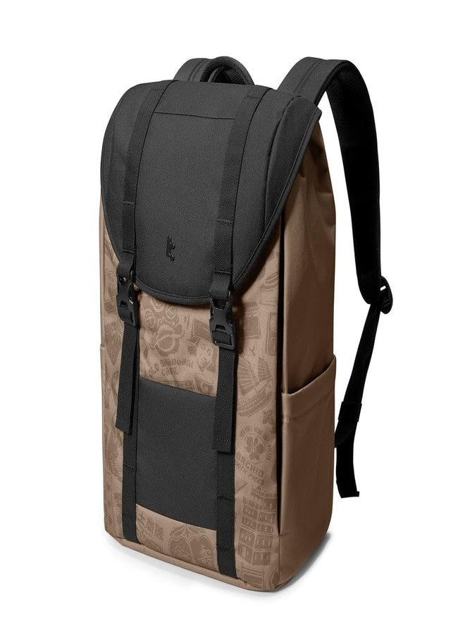 Tomtoc OCHM-TA1 22L Laptop Backpack Brown 15.6 Inch/22L - Image 2