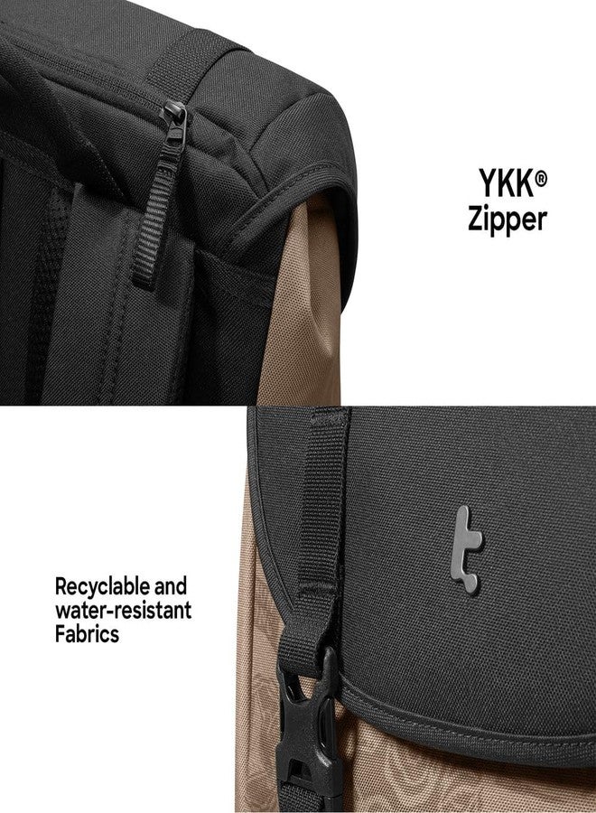 Tomtoc OCHM-TA1 22L Laptop Backpack Brown 15.6 Inch/22L - Image 5