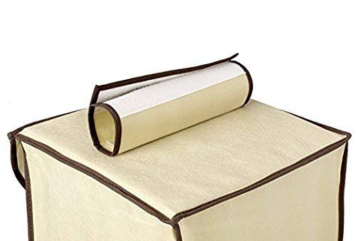 SHREYAGN Wardrobe Organizer for Clothes NonWoven Fabric Hanging Storage Wardrobe Organizer with PVC Zippered Closure 6 Layers Chain Cloth Multi Color - Image 4