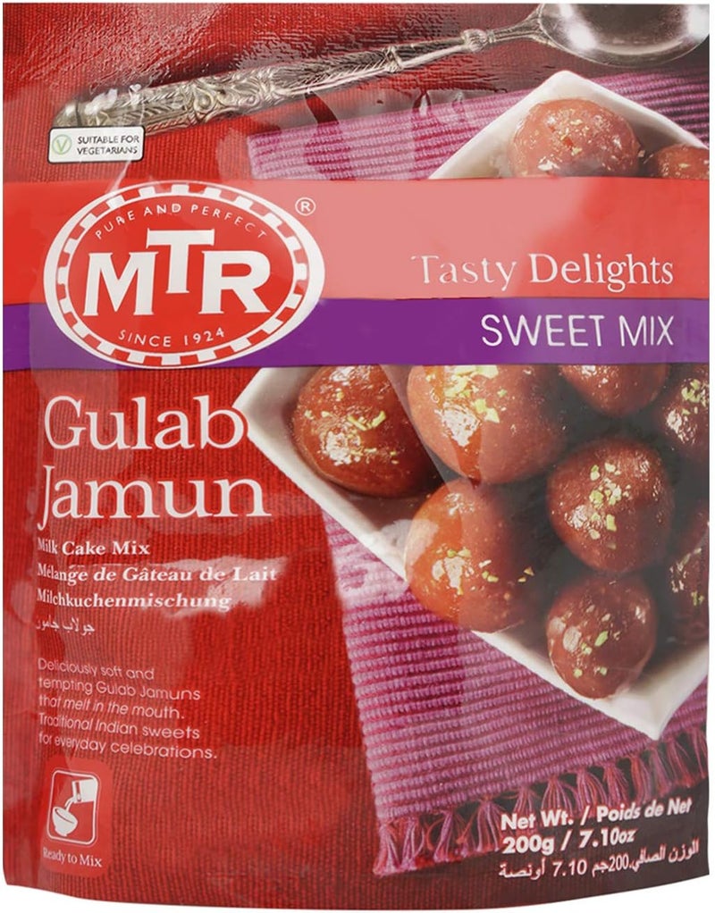 MTR Tasty Delights Sweet Mix Gulab Jamun, 200 g - Image 2