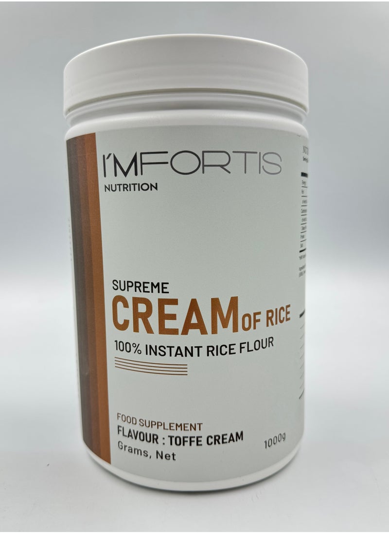 IMFORTIS NUTRITION I’MFortis Nutrition Supreme Cream of Rice  - Image 1