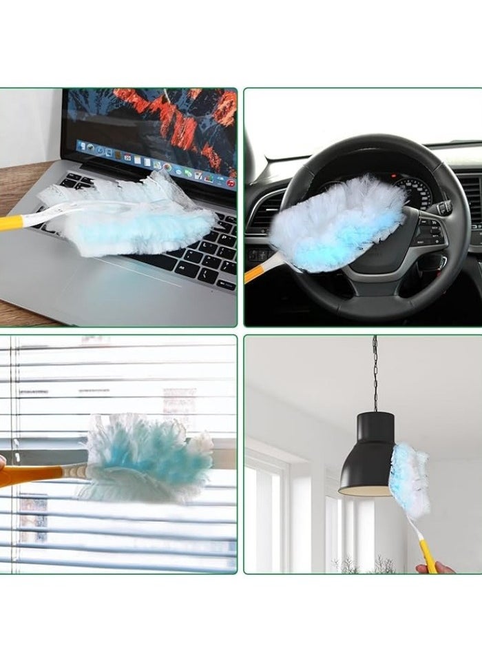 Generic - Duster Refills, Static Dust Removal Brush, Disposable Replacement Heads for Dusting Electronics, Furniture, Blinds, and Ceiling Fans - Image 1