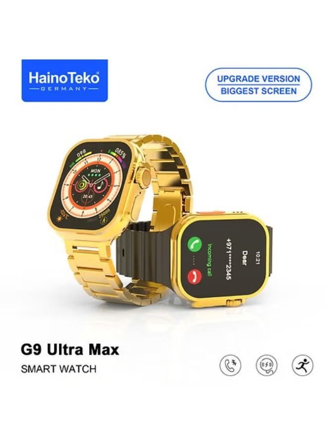 Haino Teko Golden Edition Smart Watch G9 Ultra Max - Image 1