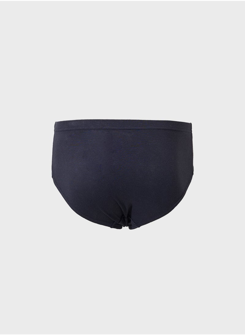 Seventy Five Basics Waist Band French Brief With Antibacterial Finish  - Image 2
