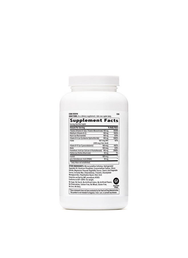 GNC - B Complex 100 250 Caplets - Image 1