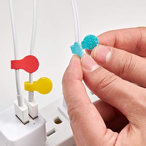 Wrap-It Storage - Mini Multi-Color Cable Labels (60 Pack) - Colorful Charger & Wire Labeler - Image 5