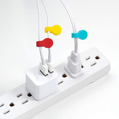 Wrap-It Storage - Mini Multi-Color Cable Labels (60 Pack) - Colorful Charger & Wire Labeler - Image 4