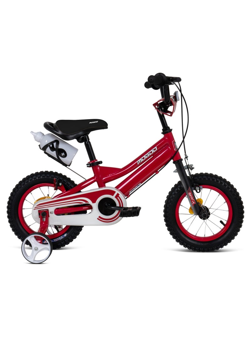 MOGOO Rayon Junior 12-Inch Kids Bike | 12-Inch Wheel Size | Adjustable Seat | 100% Assembled | For Kids | Red - Image 1
