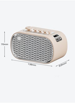 General Sleep Instrument White Noise Broadcast Speaker Computer Home Bedside Desktop Multi-function FM Wireless Bluetooth Speaker  - Image 4