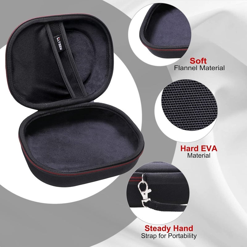 Geekria LTGEM Case Compatible with JBL Tune 770NC / 510BT / 720BT / 520BT / 520C / 670NC, for JBL Live 770NC / 670NC / 680NC / 780NC Headphones, Black - Image 4
