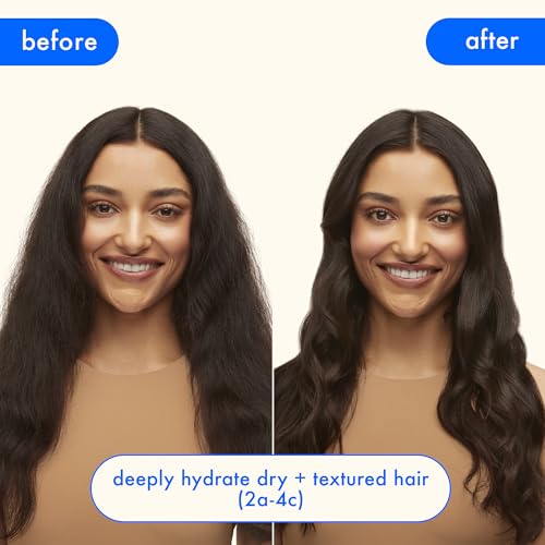 amika hydro rush intense moisture shampoo with hyaluronic acid, 1000ml | for dry, textured, or coarse hair types 2a-4c, long-lasting hydration, color-safe, keratin + chemically treated safe - Image 5