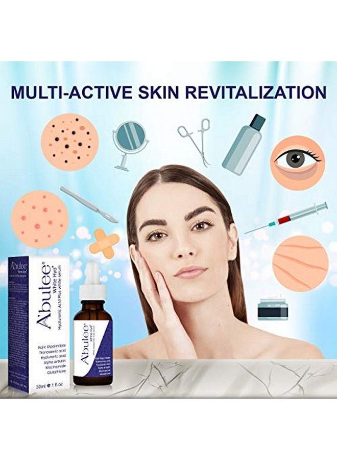 A'butee Arbutee | Hyaluronic Acid Anti Aging Plus Brightening Serumkojic Acid Tranexamic Acid Alpha Arbutin Niacinamide(B3) For Menwomen (1 Bottle)  - Image 4