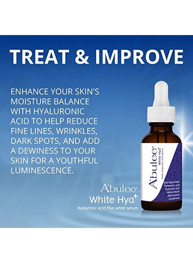 A'butee Arbutee | Hyaluronic Acid Anti Aging Plus Brightening Serumkojic Acid Tranexamic Acid Alpha Arbutin Niacinamide(B3) For Menwomen (1 Bottle)  - Image 5