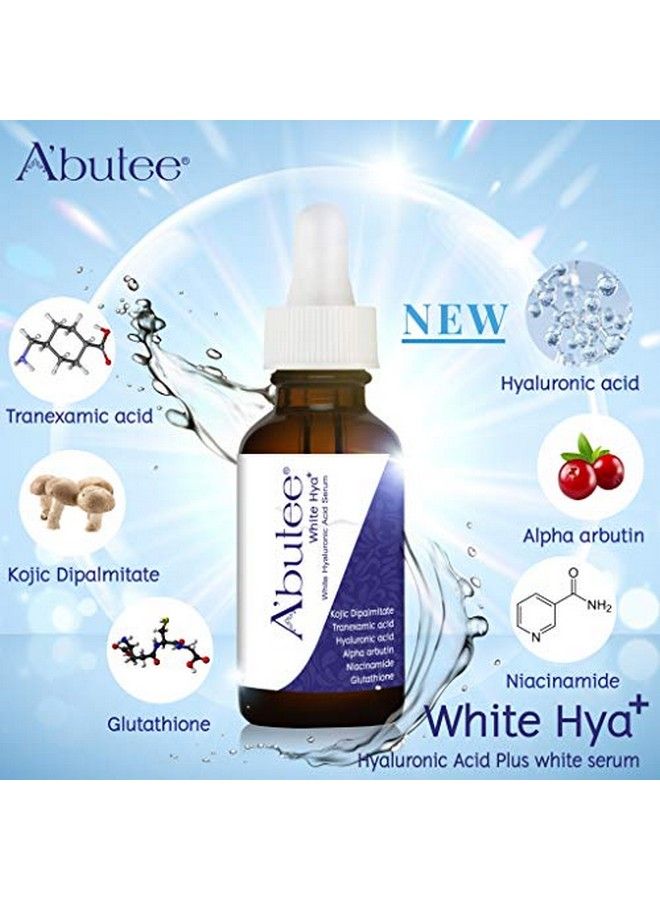 A'butee Arbutee | Hyaluronic Acid Anti Aging Plus Brightening Serumkojic Acid Tranexamic Acid Alpha Arbutin Niacinamide(B3) For Menwomen (1 Bottle)  - Image 3