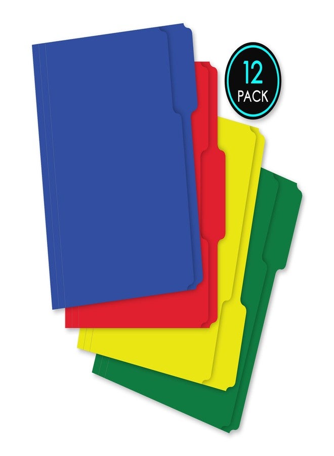 iScholar Assorted Color File Folders, Letter Size, 12 Pack (38212) - Image 2