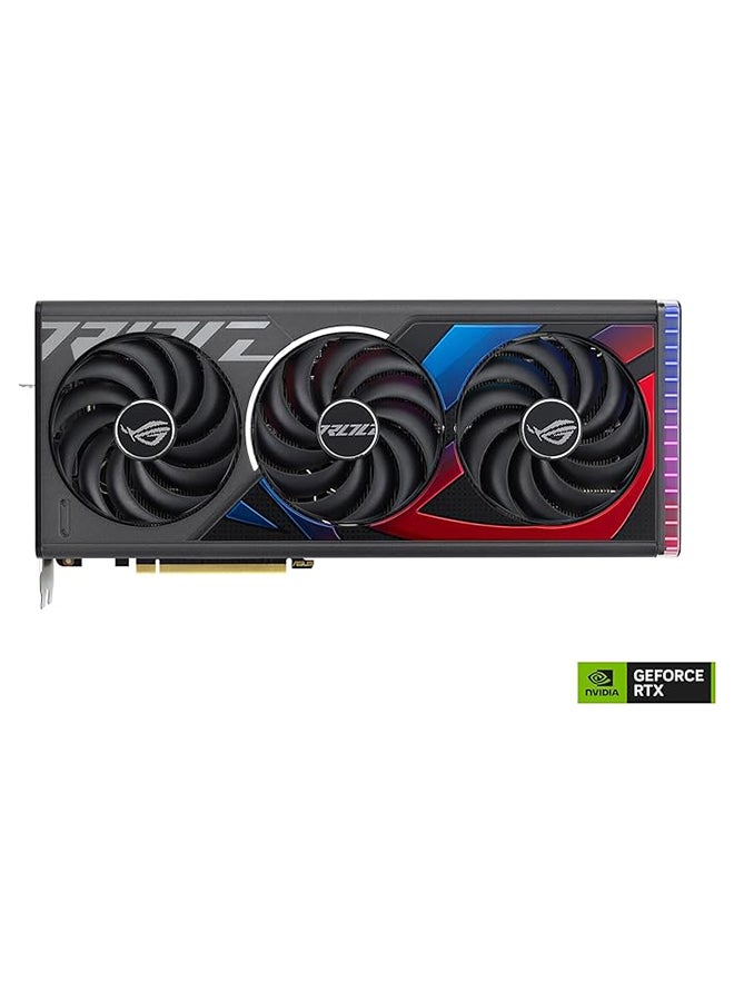 ASUS ROG Strix GeForce RTX 4070 Ti OC Edition Gaming Graphics Card (PCIe 4.0, 12GB GDDR6X, HDMI 2.1a, DisplayPort 1.4a, DLSS3 Support, Supports 4K) Black - Image 2