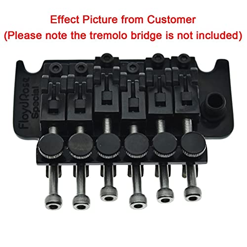 KAISH Set of 6 Stainless Steel Guitar Tremolo Bridge Saddle String Lock Screws for FR - Image 5