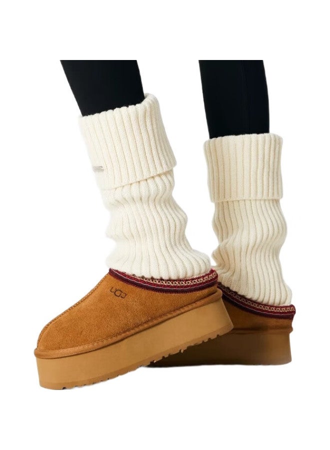 Madallo Women'S Leg Warmers Knitted Women'S Winter Thermal Socks Snow Boots Pile Socks Winter Socks - Image 3