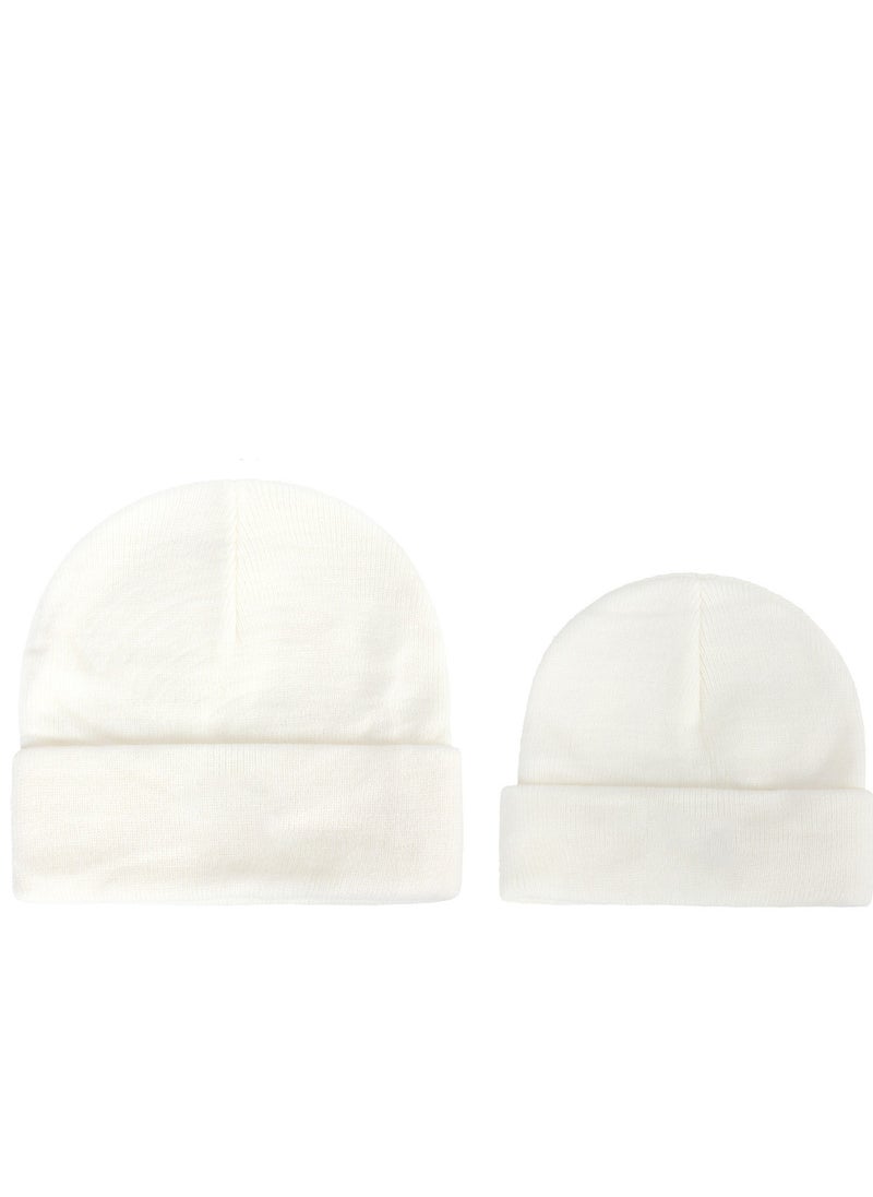Generic - Autumn Winter Parent Child Knitted Hat - Image 1