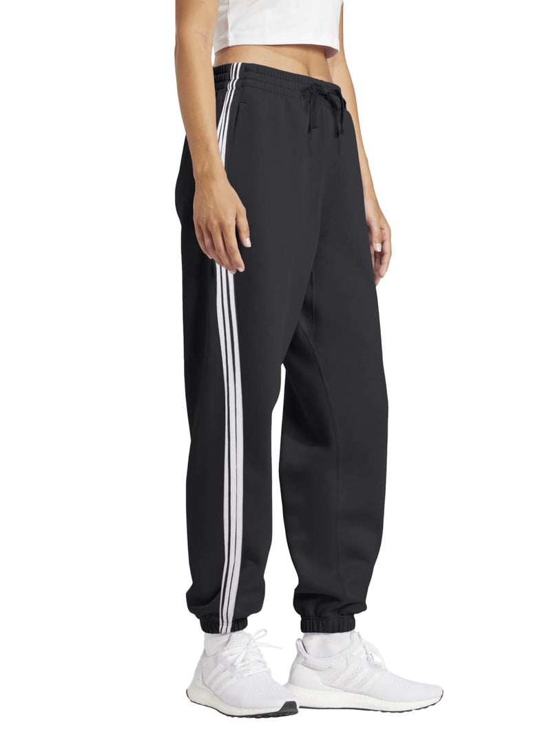 Adidas Essentials 3-Stripes French Terry Cuffed Pants - Image 3