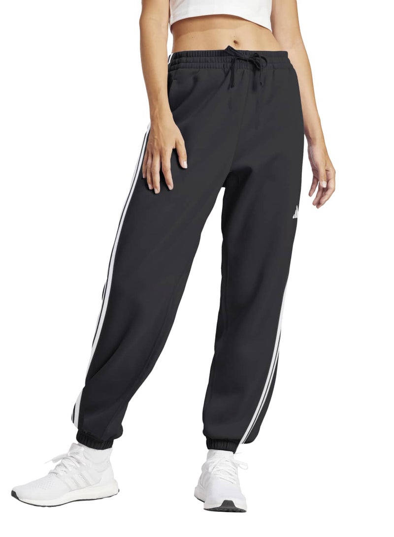 Adidas Essentials 3-Stripes French Terry Cuffed Pants - Image 1