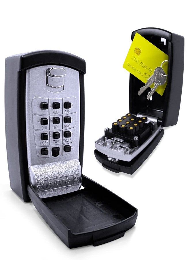 KeyGuard SL-590 Punch Button Lock Box - Secure Wall Mount Key Storage for Homes, Offices, and Rentals - Image 1