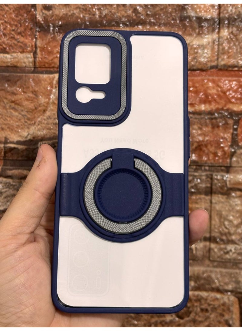 A circular back cover compatible with the phone Oppo A54 / A55 - Image 1