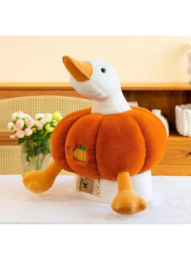 Babique Pumpkin Duck Super Soft Toy | Stuffed Plush Animal | Ideal for Birthdays & Special Occasions Girls/Boys, Baby Kids (30 cm) - Image 1