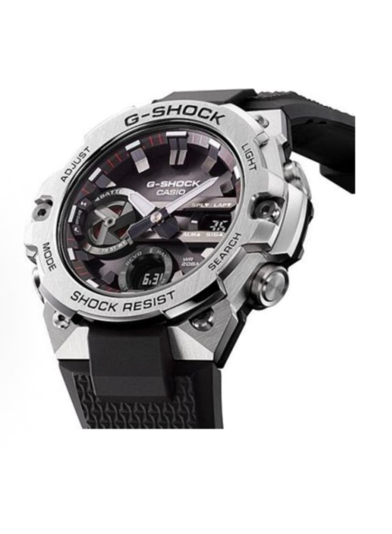 CASIO Casio GST-B400 series 200m waterproof solar Shi Ying movement resin strap Japanese and Korean men's watch black dial. - Image 2