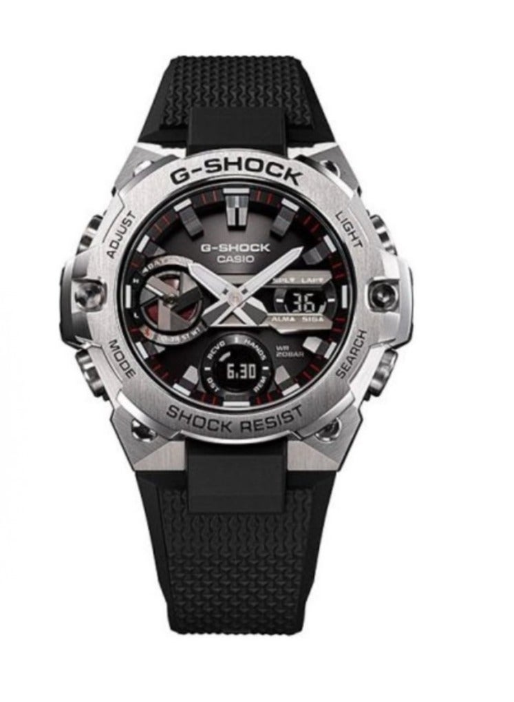 CASIO Casio GST-B400 series 200m waterproof solar Shi Ying movement resin strap Japanese and Korean men's watch black dial. - Image 3