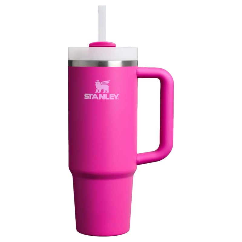Stanley 30oz Stanley Quencher 2.0 Tumbler Insulated Travel Cup with Handle & Straw – Violet Blossom - Image 1